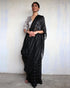 Nutan Handwoven Linen Zari Saree